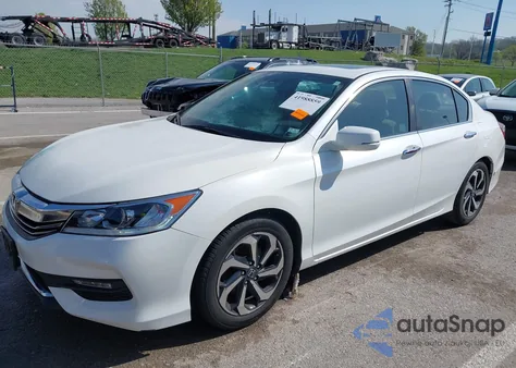 2016 Honda Accord Ex z USA, uszkodzony, nr VIN 1HGCR2F73GA232729